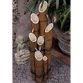 Cascading Bamboo Sculptural Fountain