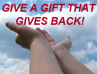 Give a gift to your someone who has everything that gives back!